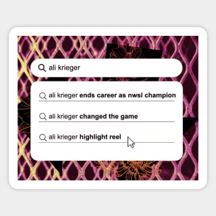 ali krieger search Magnet